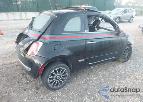 2012 Fiat 500 Lounge from USA, damaged, VIN 3C3CFFCR4CT280753